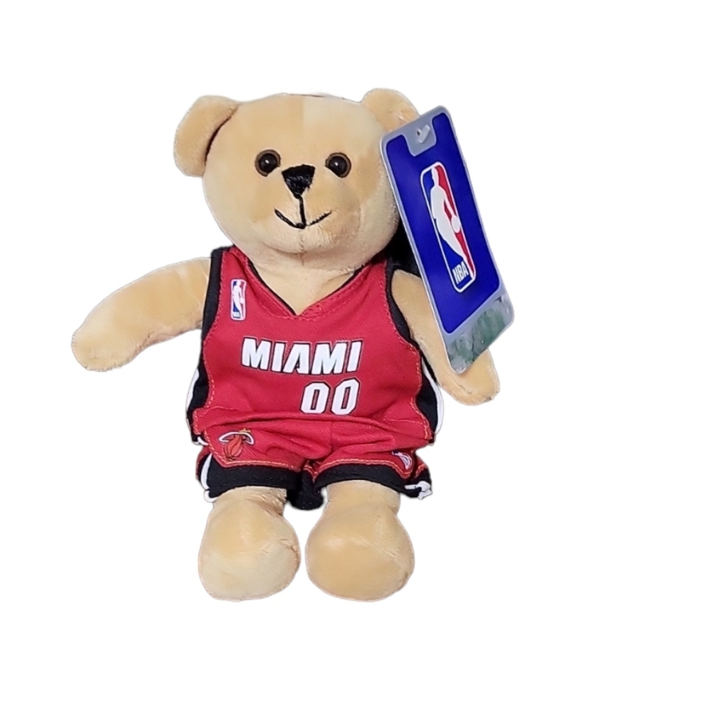 NBA Miami Heat 9" Bear with Jersey